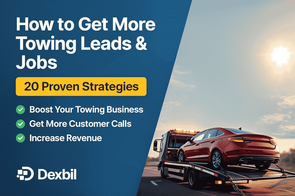 how to get more towing leads and towing jobs